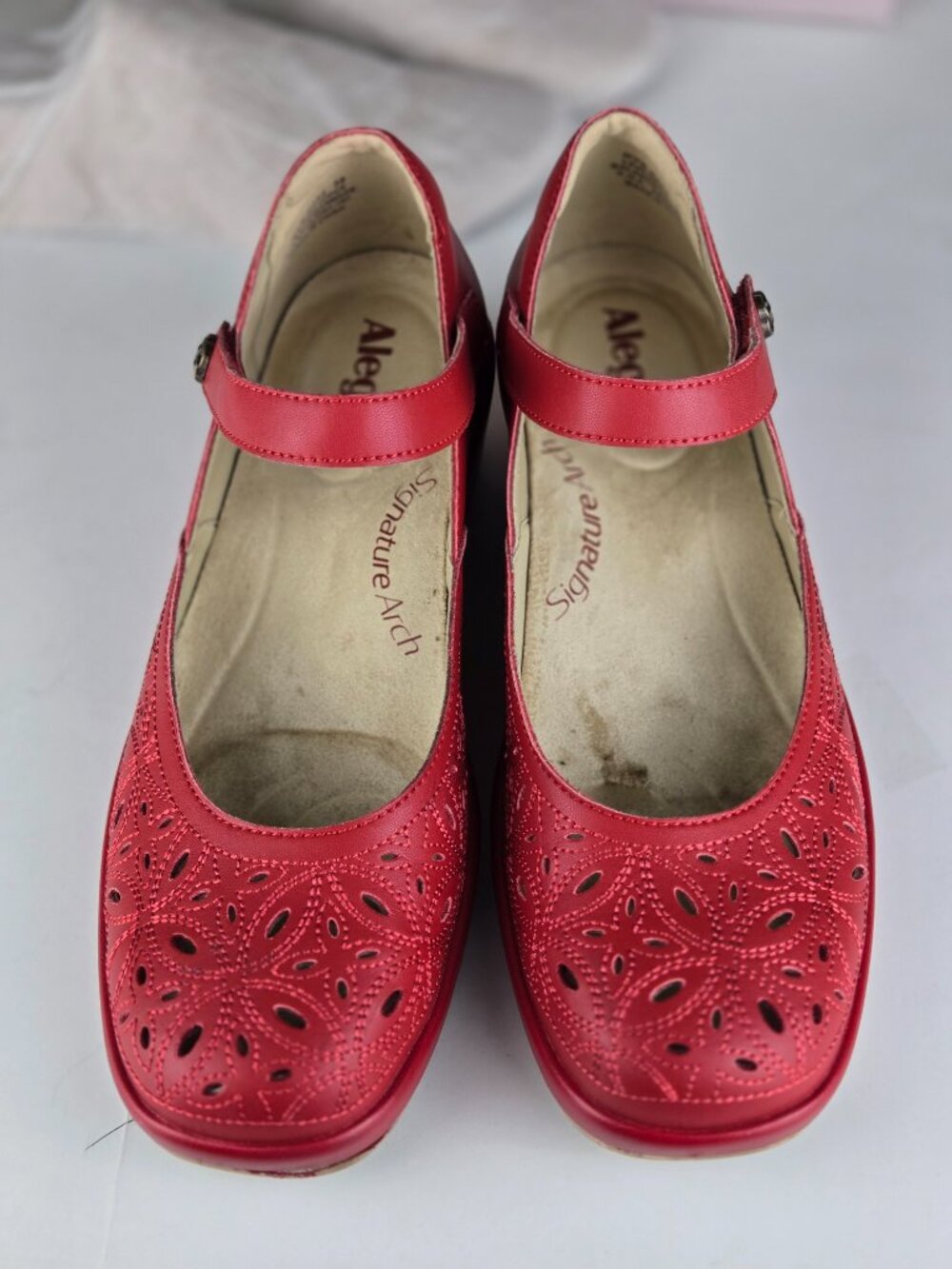 Alegria Women Hayes Ruby Breeze Wedge Heel Comfort Arch Euro 39, US 9 - Picture 4 of 14